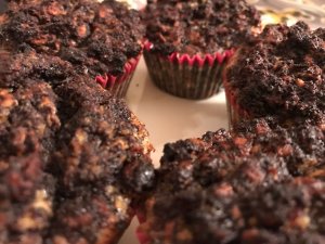 Egészséges, szénhidrátszegény, gluténmentes almás-mákos muffin